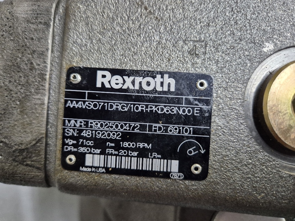 AA4VSO71DRG/10RPKD63N00E plunjerpomp Rexroth