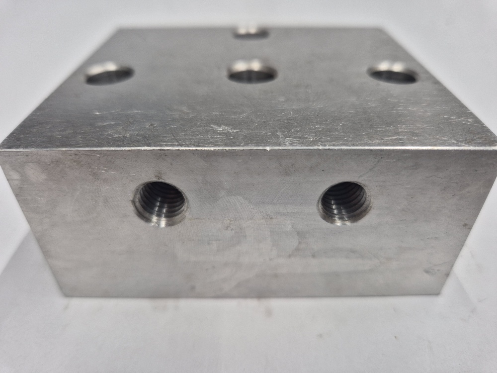 Verzamel Manifold 2x(3x3/8") Aluminium