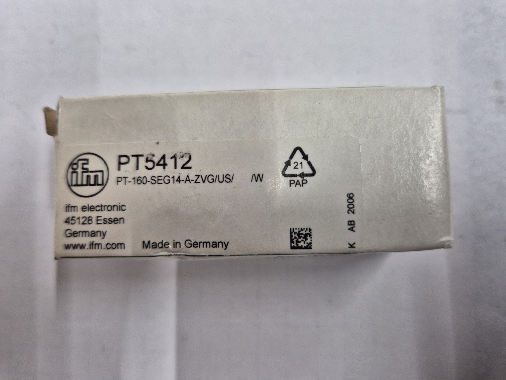 PT5412 Druktransmitter IFM