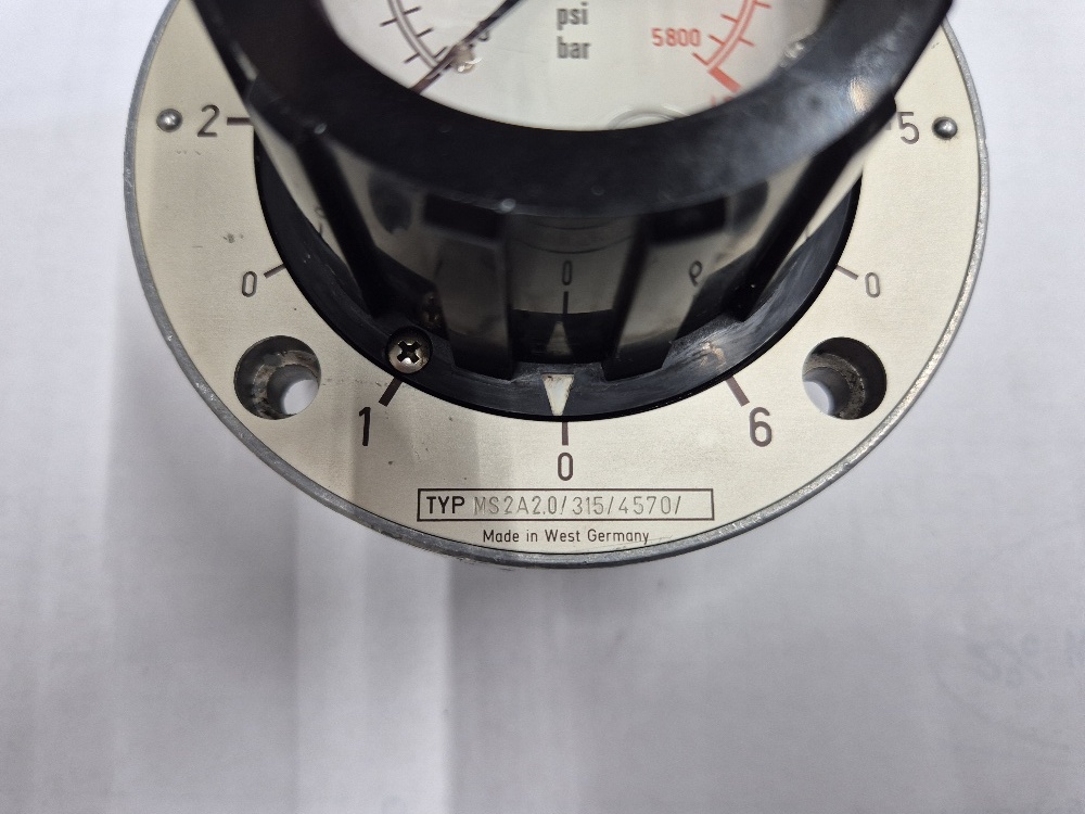 MS2A2.0/315 Manometer selector Hydac
