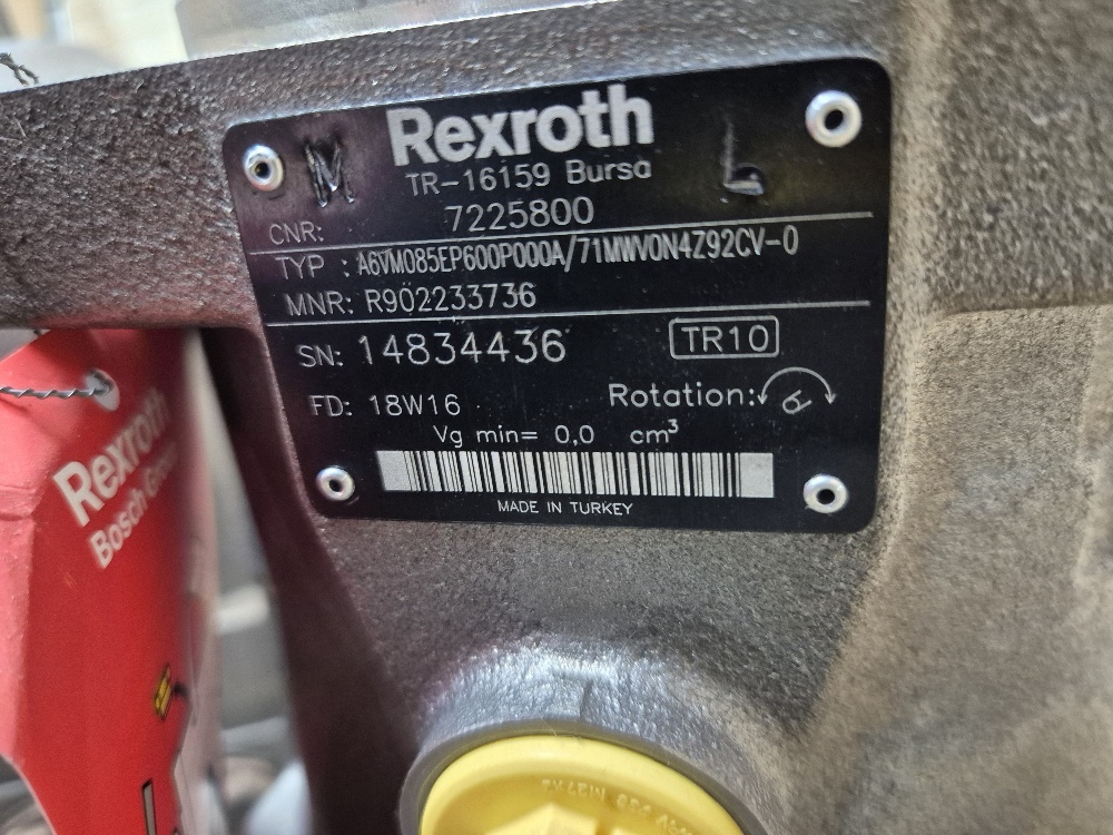 A6VM085EP600P000A/71MWV0N4Z92CV-0  plunjermotor Rexroth