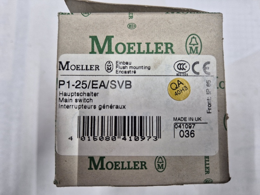 P1-25/EA/SVB schakelaar Moeller
