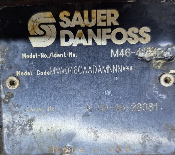 MMV-046-C-A-A-D-A-M-NNN plunjermotor Sauer-Danfoss