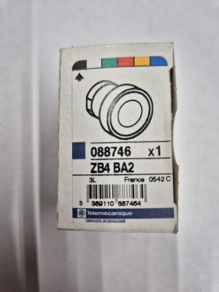 ZB4 BA2 Druk knop Schneider Electric