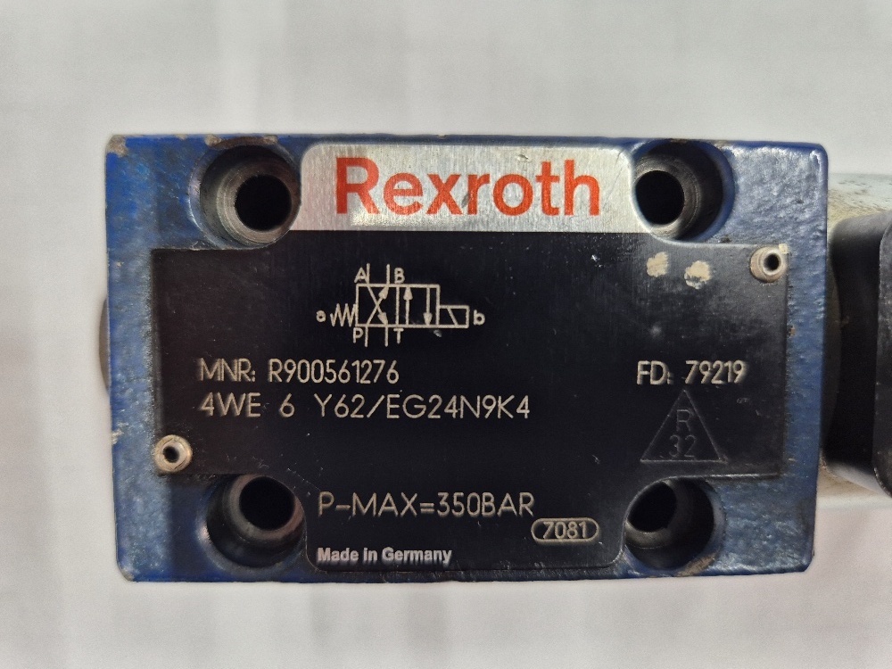 4WE 6 Y6262/EG24N9K4 4/2 NG6 Ventiel Rexroth Used