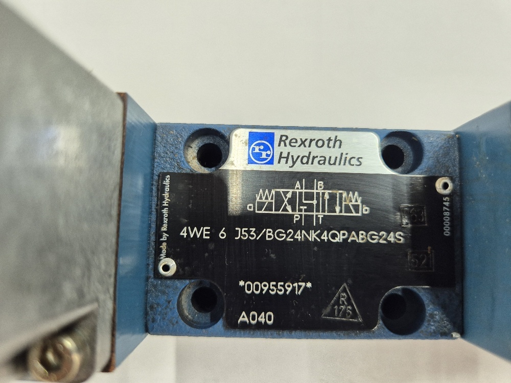 4WE 6 J53/BG24NK4QPABG24S 4/3 NG6 Ventiel Rexroth