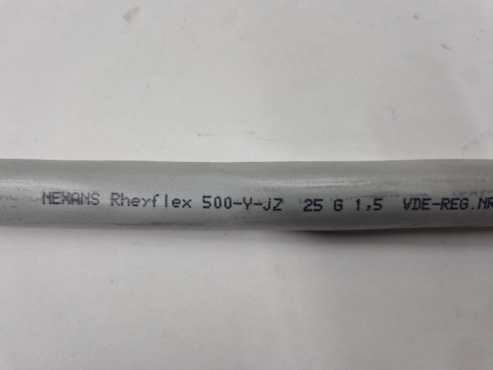 Rheyflex 500-Y-JZ 25 G 1,5mm² Kabel Nexans