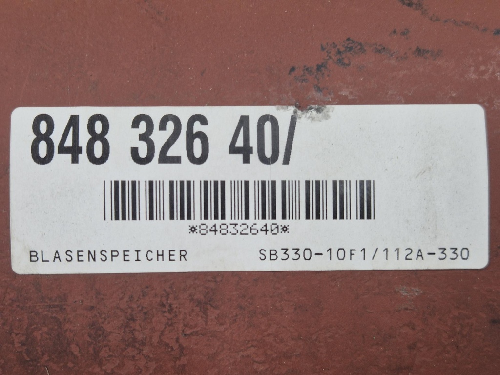 SB330-10F1/112U-330S110 Accumulator 10ltr Hydac