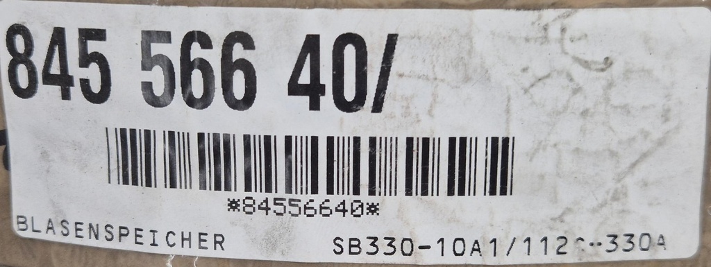 SB330-10A1/112U-330S110 Accumulator 10ltr Hydac