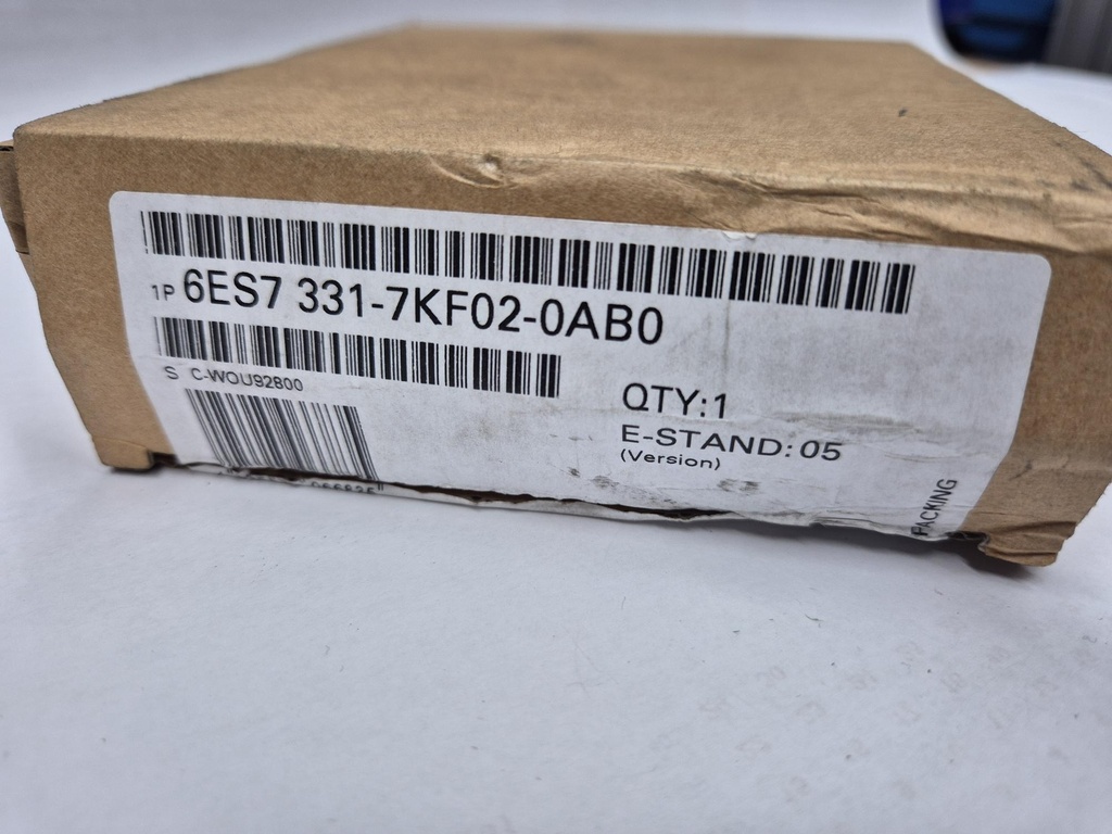 6ESS7 331-7KF02-0AB0 Analoge PLC-invoermodule Simatic S7 Siemens