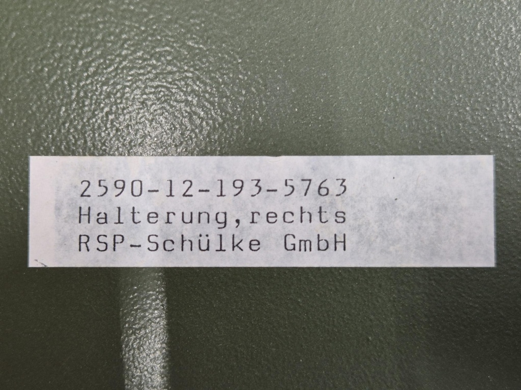 2590-12-193-5763 Geweersteun rechts RSP-Schülke GmbH