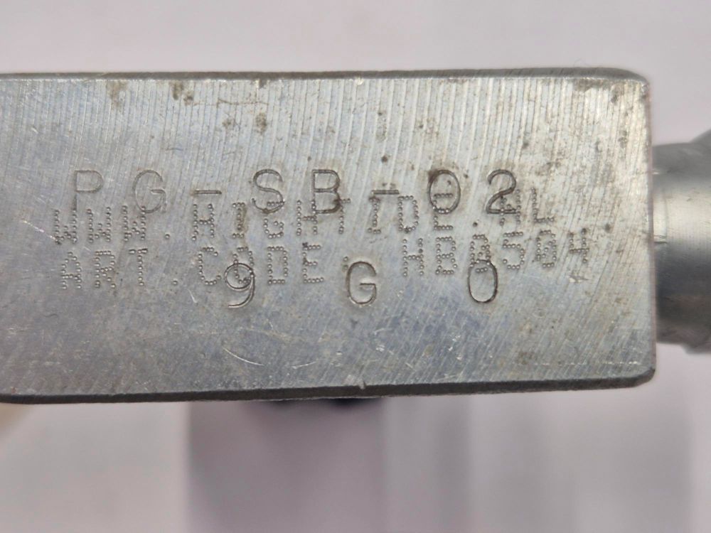 PG-SB-02 Manometer afsluiter Toyo-Oki