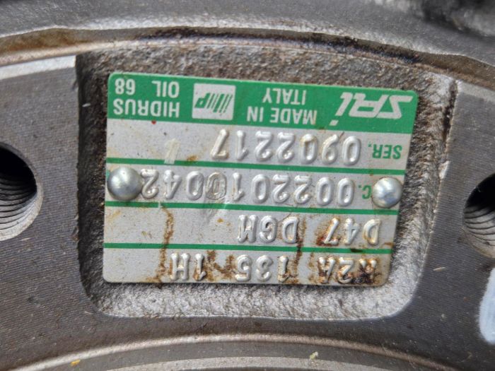 M2A 135 1H D47 DGM Radiaal plunjer Motor SAI