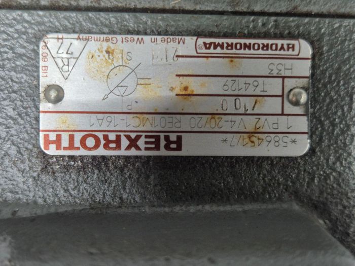 1PV2 V4-20/20 RE01MC1-16A1 Schottenpomp Rexroth
