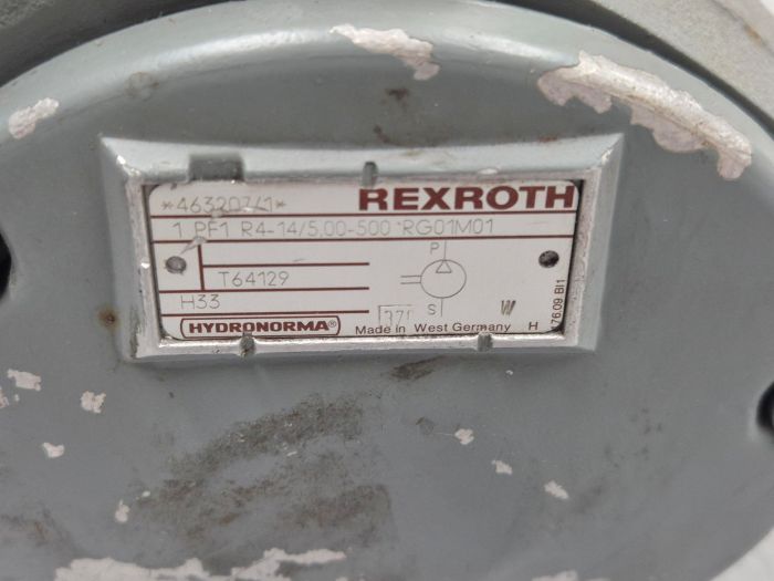 1PF1 R4-14/5.00-500 RG01 M01 plunjerpomp Rexroth