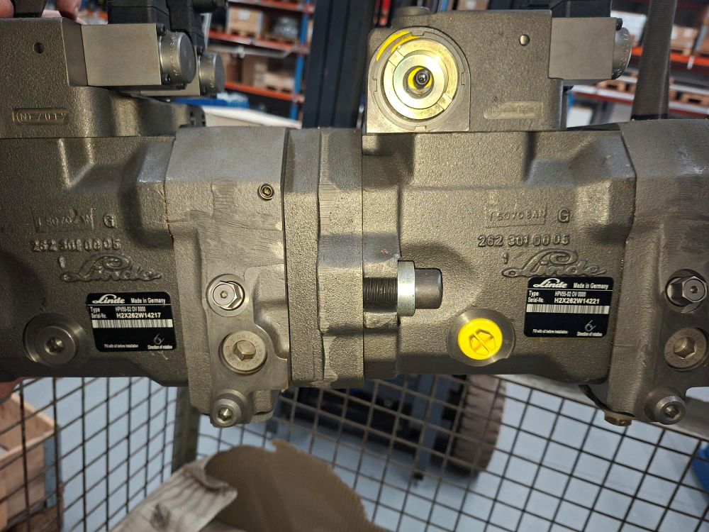 HPV55-02 OV 0000 dubbel plunjerpomp Linde