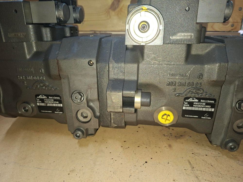 HPV55-02 OV 0000 dubbel plunjerpomp Linde