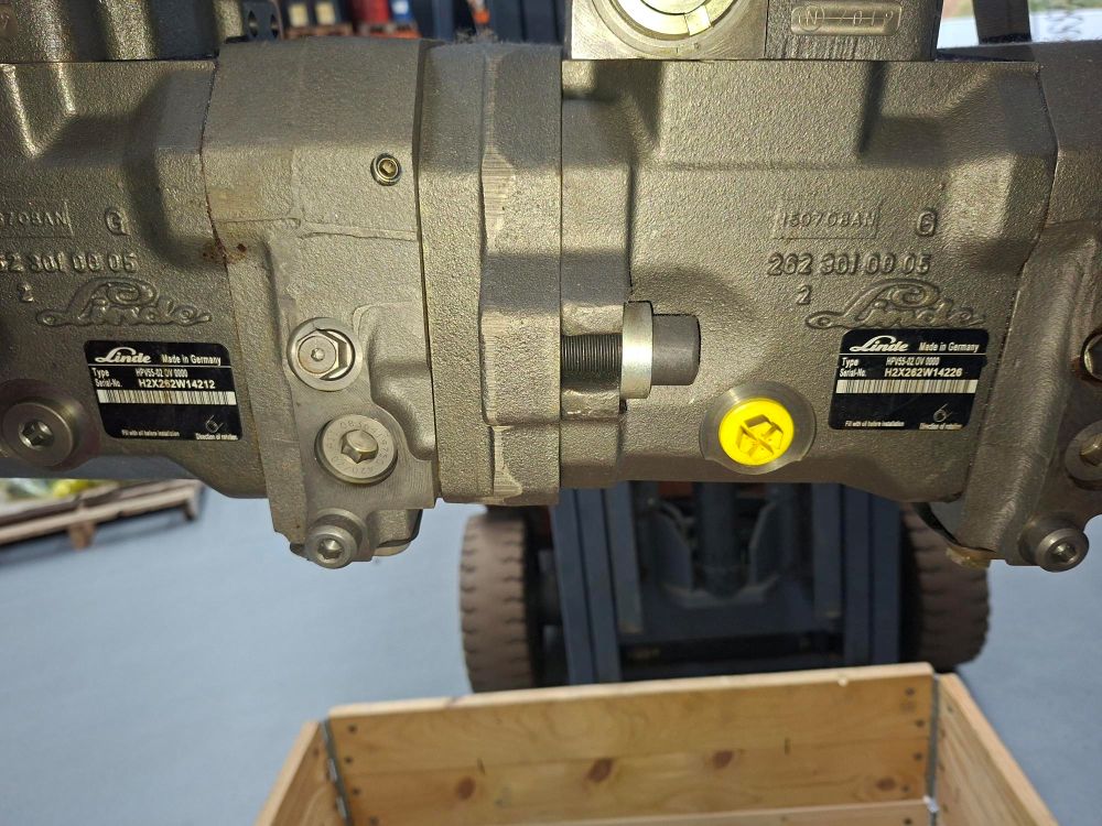 HPV55-02 OV 0000 dubbel plunjerpomp Linde