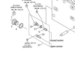 155L51**  Plug+Usitring+Smoring CC PVG32 Danfoss