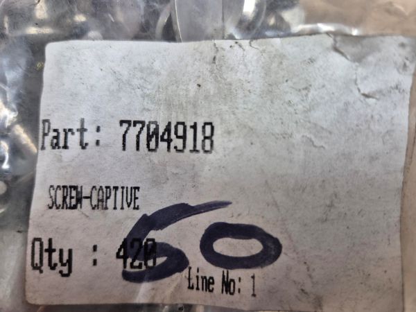 Stainless Steel Captive Screw