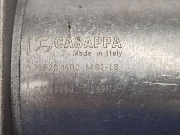 PLP20.16D0-54B2-LBE/BC-N-EL-ES / PLP10.2 D0-88V6-I-BB/BA-N-I-FS dubbel tandwielpomp Casappa Used