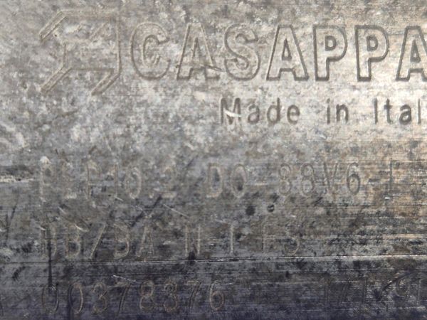 PLP20.16D0-54B2-LBE/BC-N-EL-ES / PLP10.2 D0-88V6-I-BB/BA-N-I-FS dubbel tandwielpomp Casappa Used