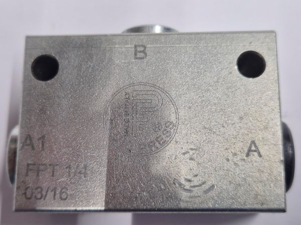 FPT 1/4" Wisselklep Fluid Press Used