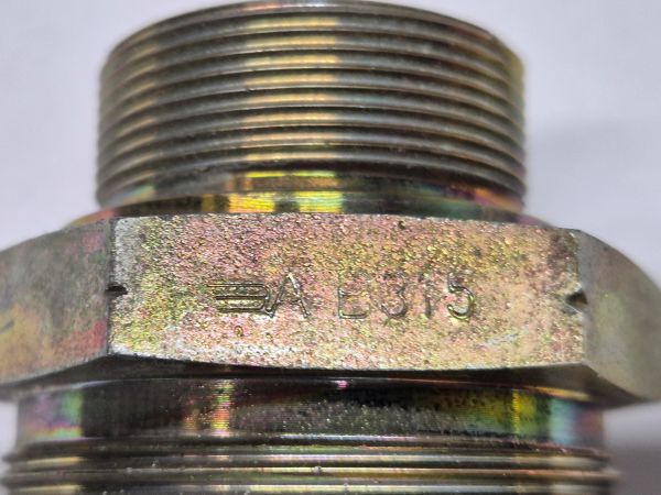 X-GE 38S M38x1,5 rechte inschroefkoppeling Aeroquip