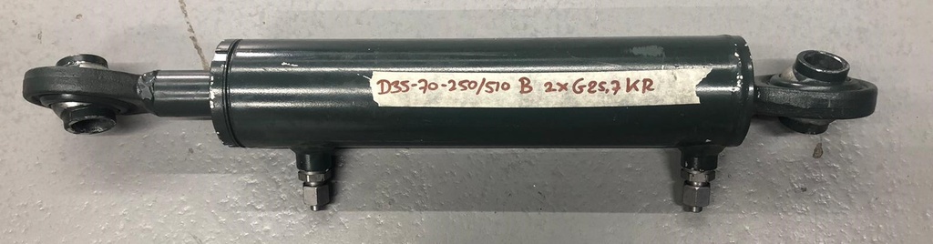 D35-70-250/510-B 2xG25,7KR Cilinder