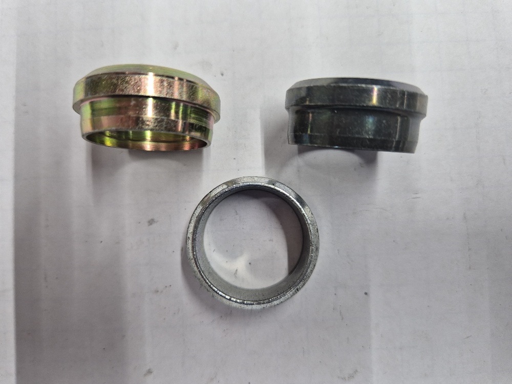 DS 25S Progressive stop ring - 24° cone end 25S, galvanized steel