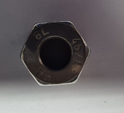 RVS M 8L Nut - EO 24° cone end 08L, stainless steel