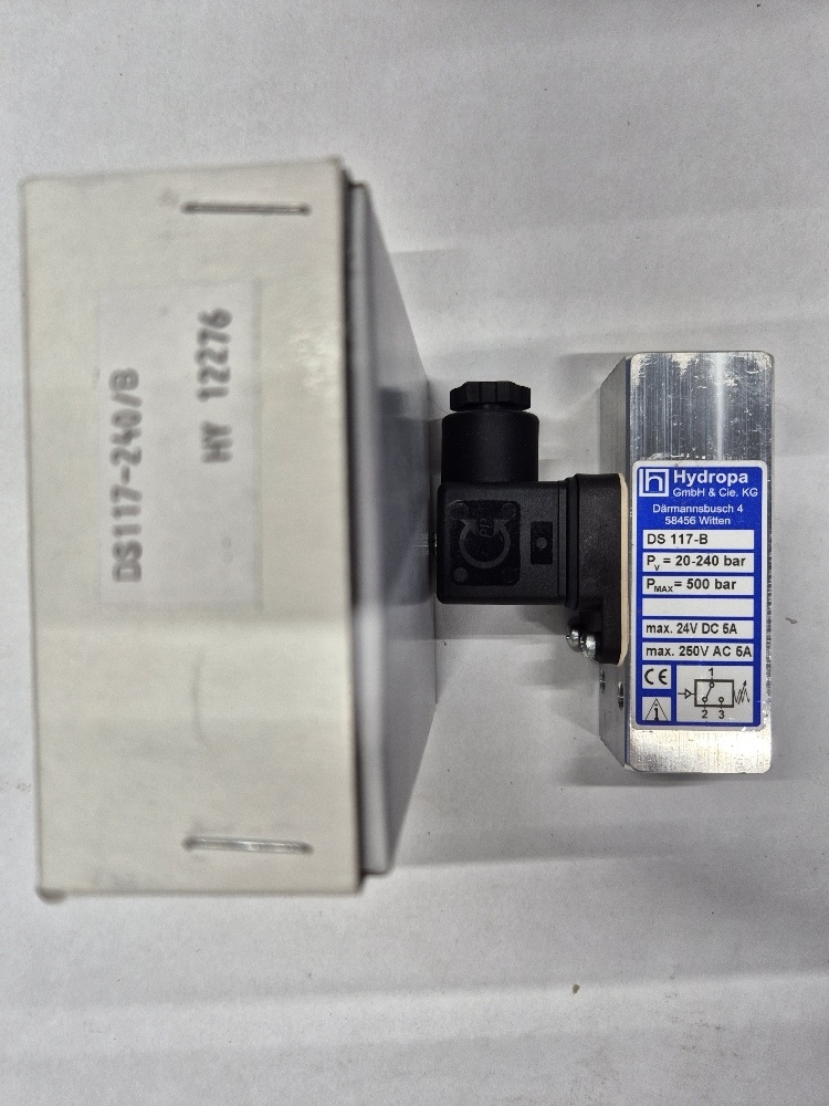 DS-117-240/B drukschakelaar 20-240bar Hydropa