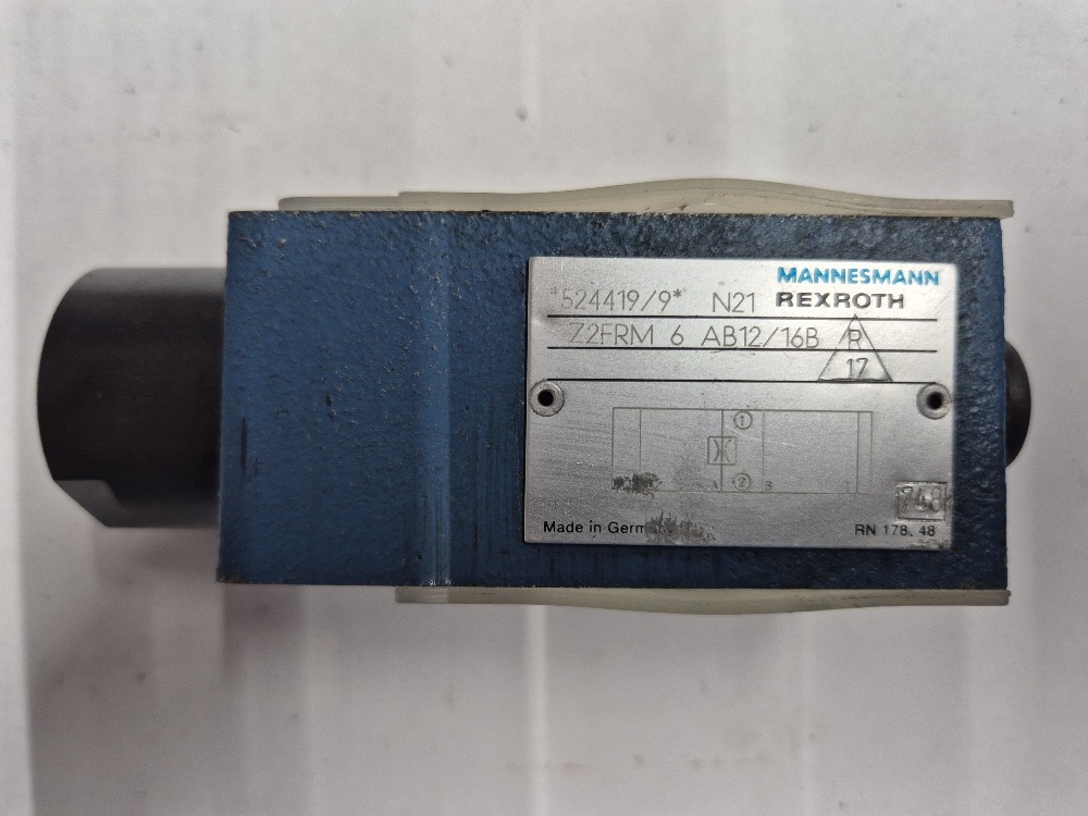 Z2FRM6-AB12/16B 2-weg drukgecompenseerd volumeregelaar in A Rexroth