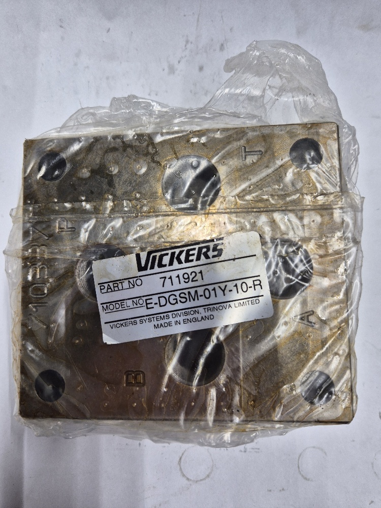 E-DGMS-01Y-10R Subplate Cetop05 1-element Vickers