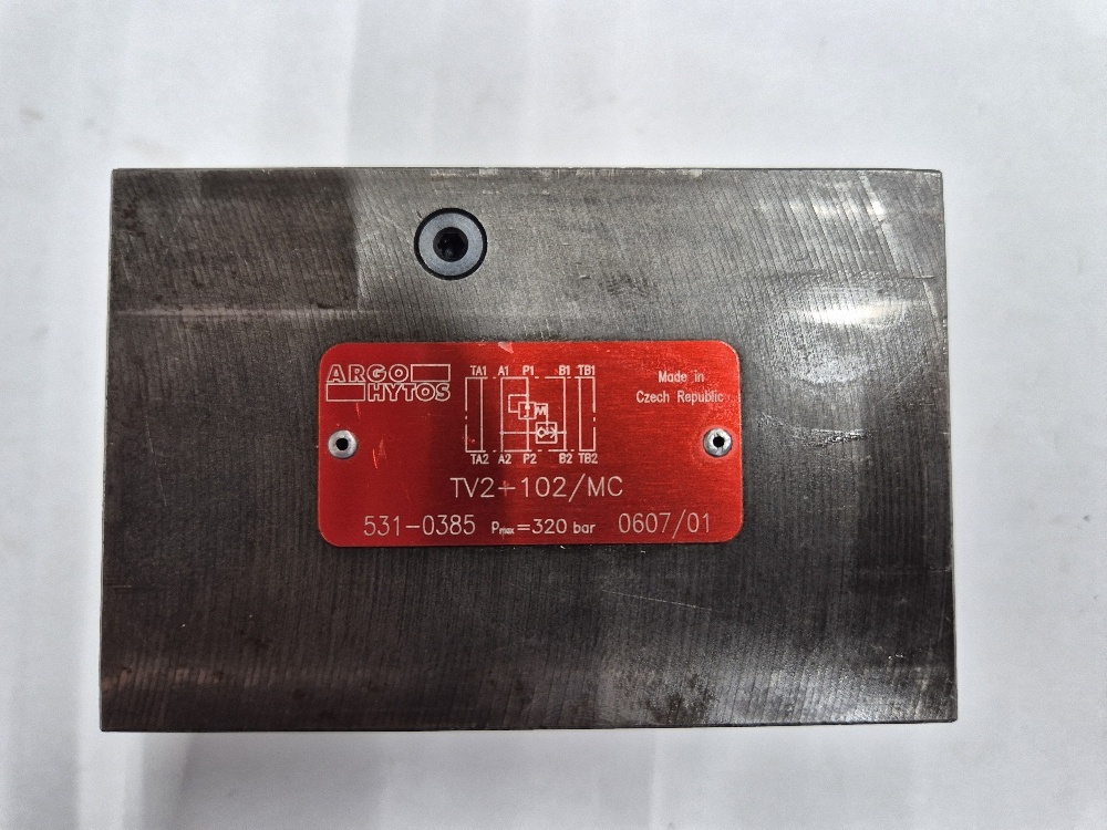 TV2-102/MC 2-way pressure compensator NG10 Argo Hytos Used