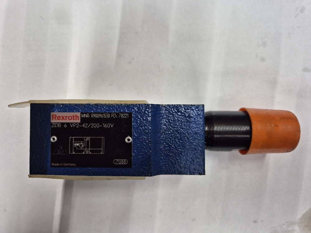 ZDB 6 VP2-42/200-160V Cetop03 pressure relief valve in P Rexroth