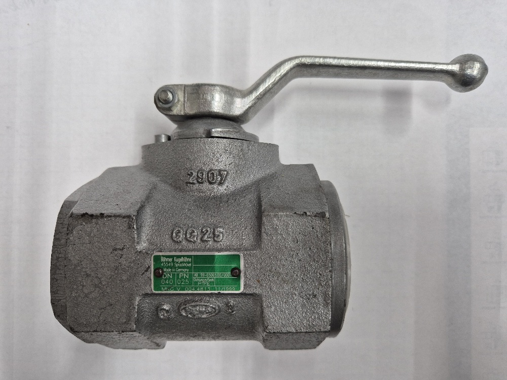 MKG V DN40 Kogelkraan Böhmer