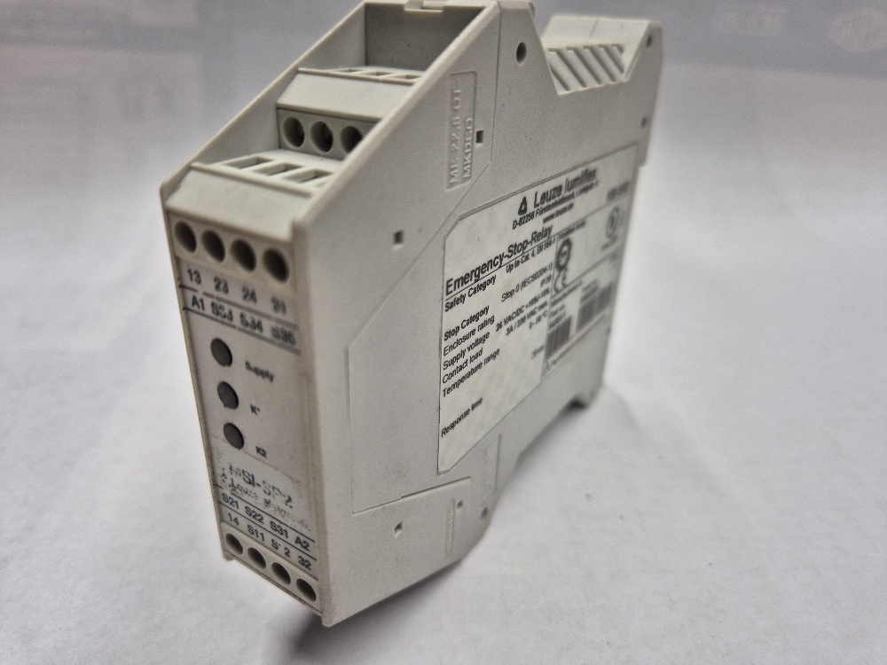 MSI-SR2 Noodstop relais Leuze Lumiflex