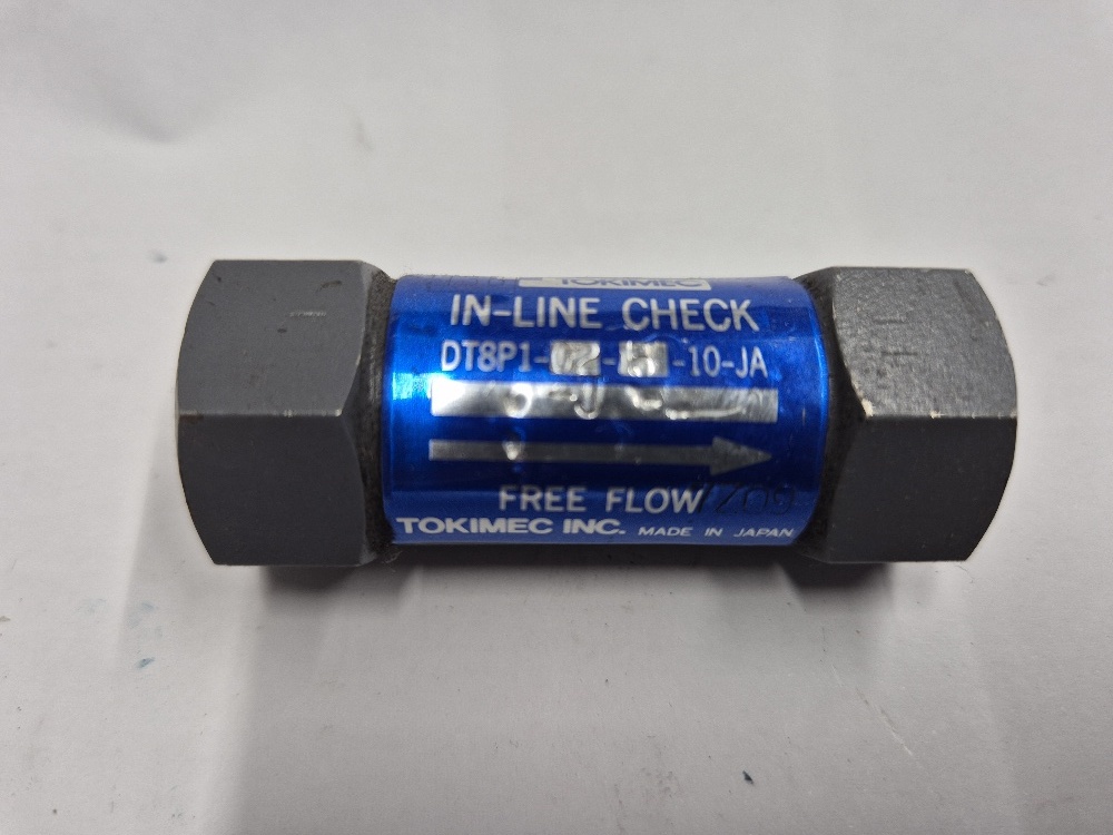 DT8P1-02-5-10-JA terugslagklep Toyo-Oki