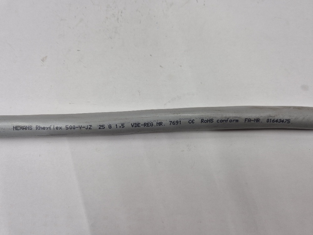 Rheyflex 500-Y-JZ 25 G 1,5mm² Kabel Nexans