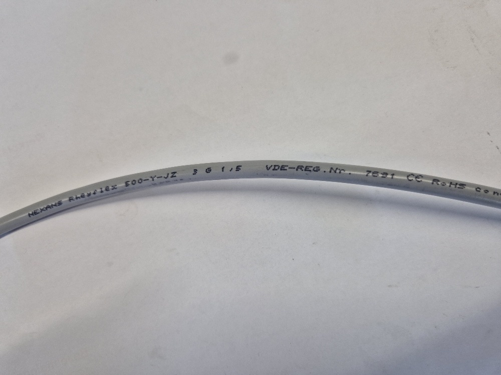 Rheyflex 500-Y-JZ 3 G 1,5mm² Cable Nexans