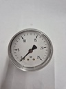 0-25bar Manometer Ø63mm AA 1/4"