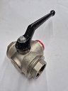 1.1/2" 3-weg T-boring Kogelkraan GS
