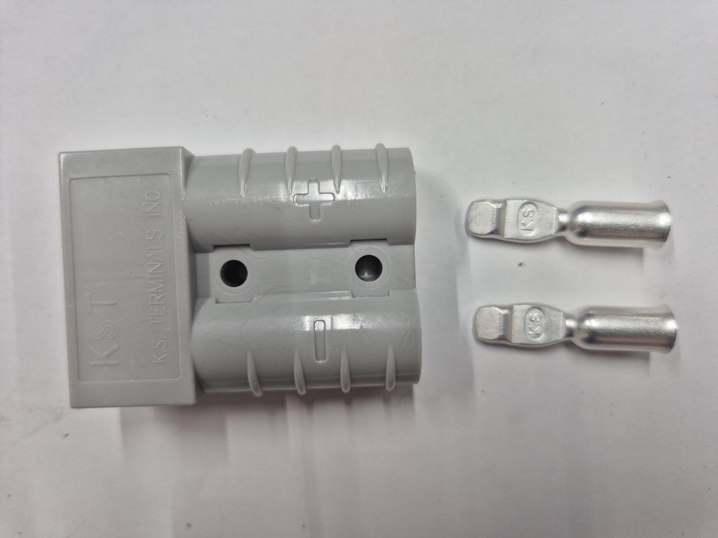 BMC2S 50 (50A-Grijs) Battery connector duo small K.S. Terminals