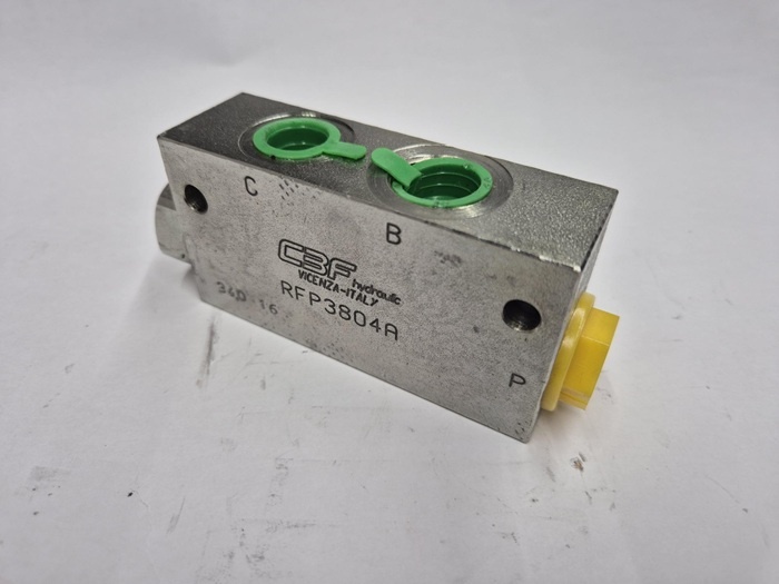 RFP-38-04-A 3 ways, pressure compensated flow regulator valve CBF