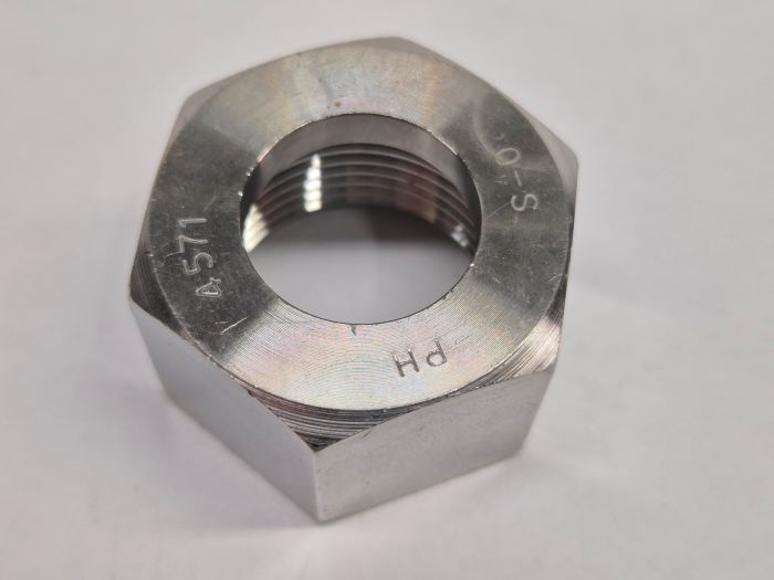 RVS M 20S Nut - EO 24° cone end 20S, stainless steel PH