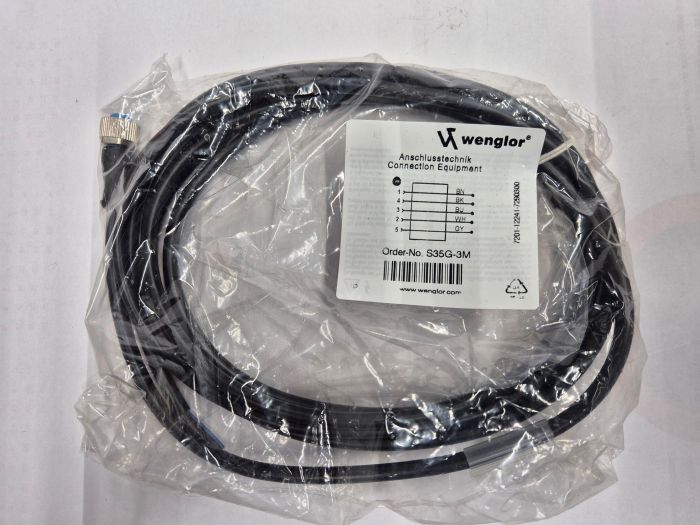 S35G-3M Connection Line 5-p M12x1 Wenglor