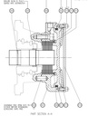 Rem "B2" tbv MCR3 radiaal plunjer motor Rexroth