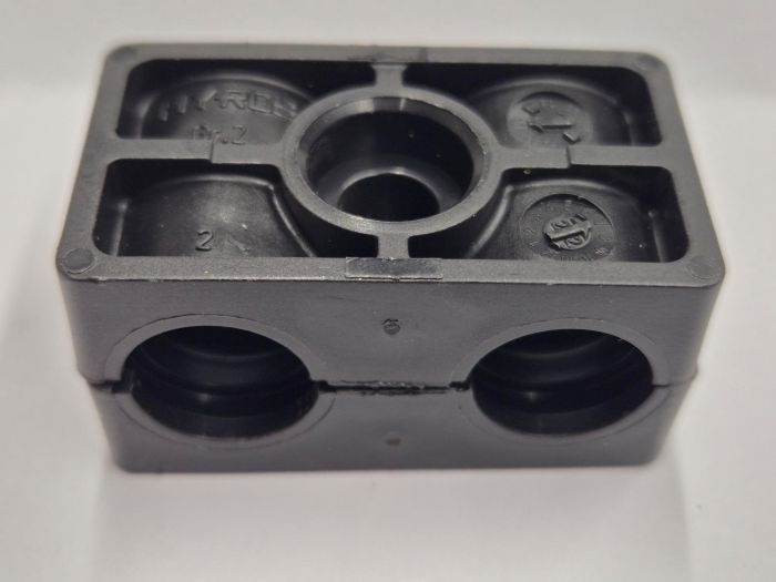 HRZ-2-KP-16-16-PP Set beugelhelften (dubbel) Hydac