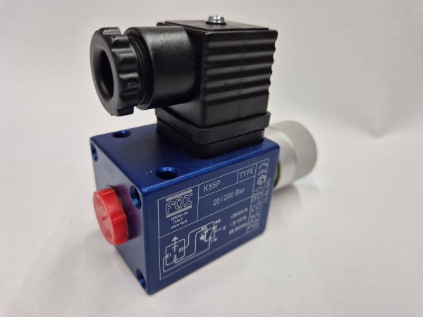 K55P Pressure switch 20-200bar Fox